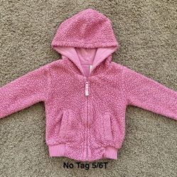 3-4T Girl Winter Zip-Up Jacket