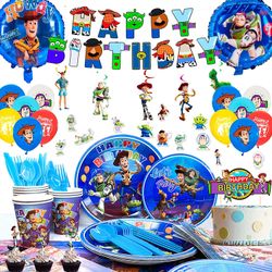 167pcs Toy Story Birthday Party Supplies 