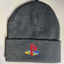 Playstation Logo Embroidered Beanie | PlayStation Skull Cap