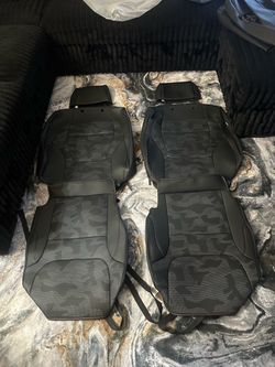 WeatherWard Leather Seat Covers for Toyota Tundra 2022-2024