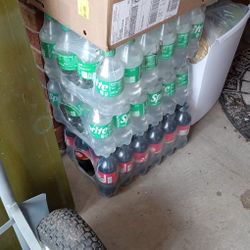 Cases Of Coke And Sprite (24 For $10).