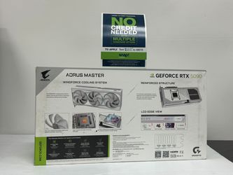 🎮BRAND NEW - WHITE  🎮 Gigabyte NVIDIA GeForce RTX 5090 Aorus Master Triple Fan 32GB GDDR7 PCIe 5.0 Graphics Card