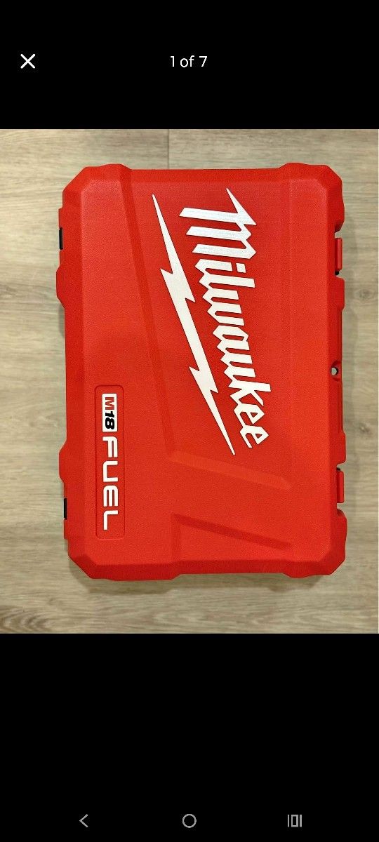 Empty Milwaukee Tool Box