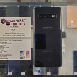 Unlocked Black Galaxy S10 128gb