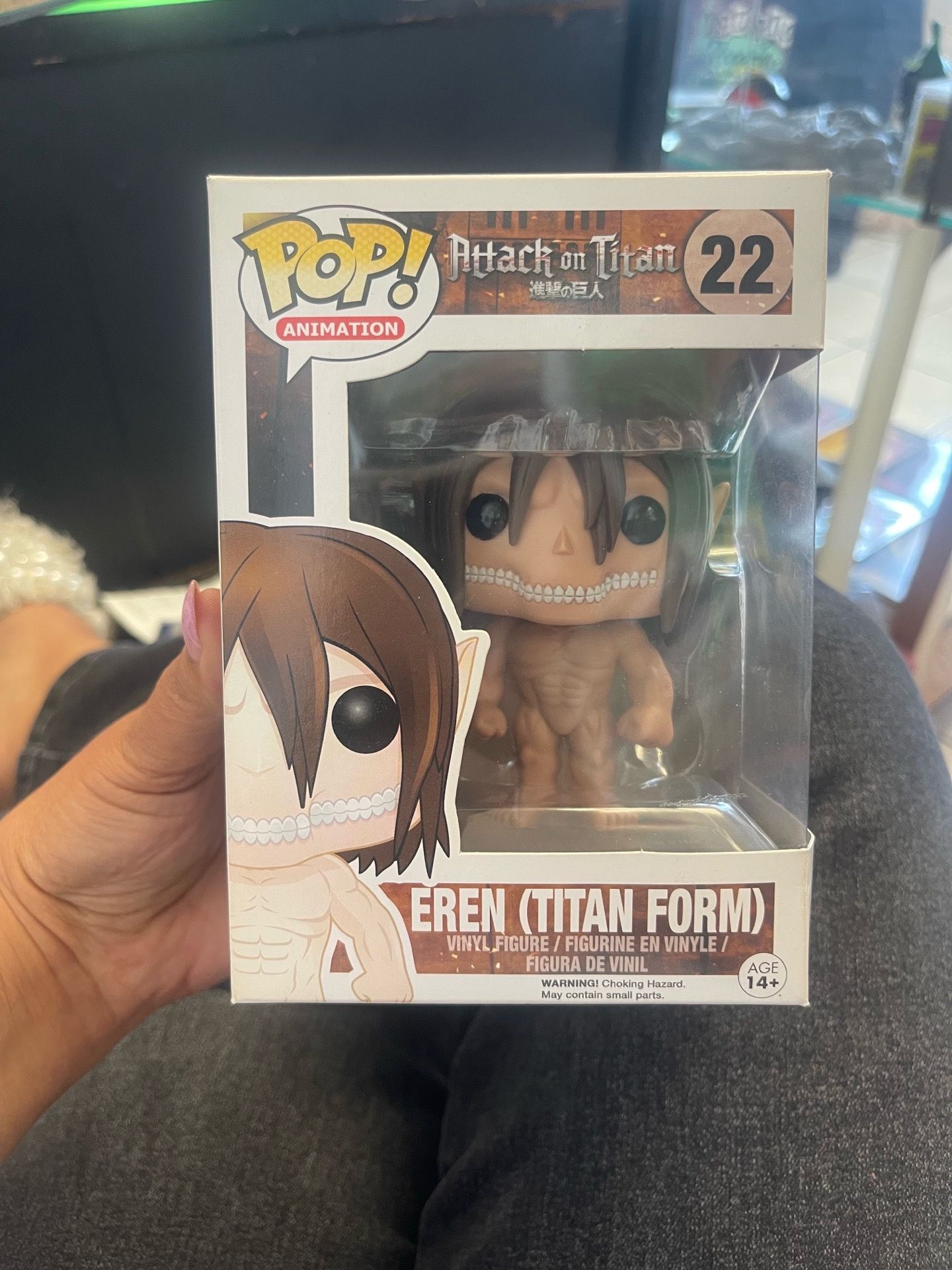 Eren (titan form) attack on titan #22 Funko pop