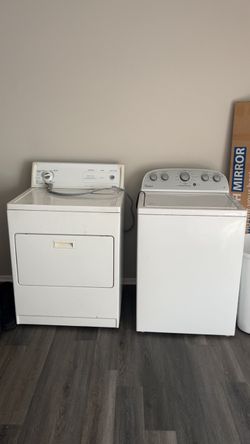 Washer and dryer for sell