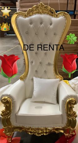 Renta De Silla De Trono !