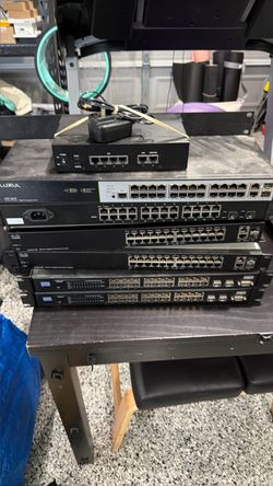 150 ports of functional switches MAKE OFFER
