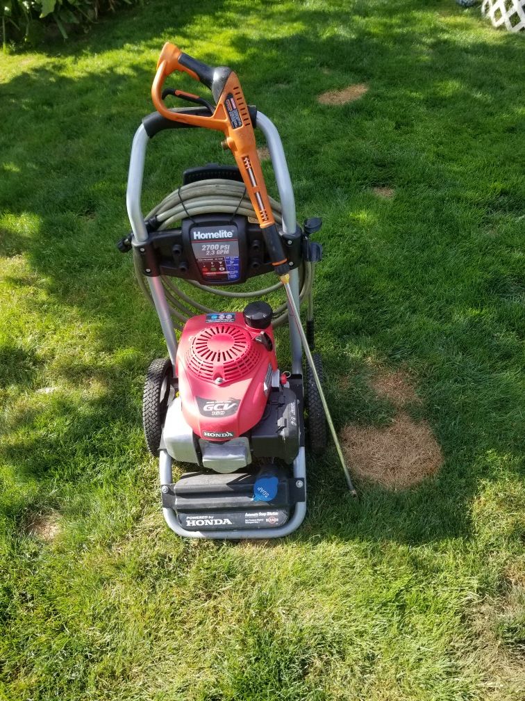Honda pressure washer