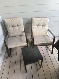 Outdoor furniture set