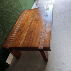 Beautifull Wood Cofee Table For Livingroom Or Patio