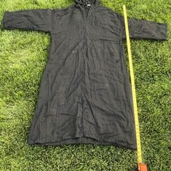 Black Pull Over With Hood Halloween Costume 