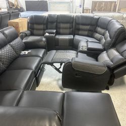 New Sectional Sofa Recliner 