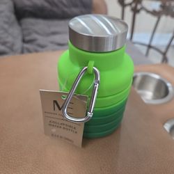 Collapsible Water Bottle, Outdoor Hiking Reusable Foldable Travel, BPA Free