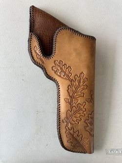 Large Leather Pistol Holster 