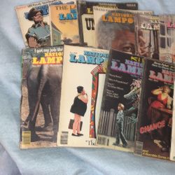 70s National Lampoon Humor Magazines 