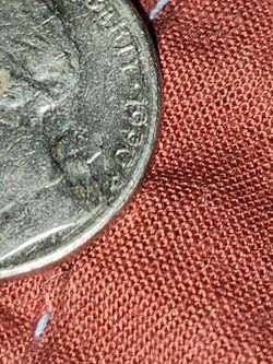 Error 1990 D NICKLE, FINE Condition