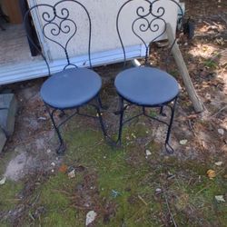 Iron Patio Chairs 