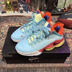 Lebron XIX Low Blue Chill size 10
