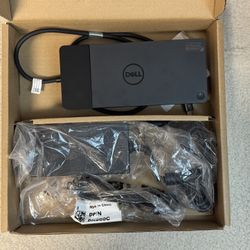 Dell WD19 Thunderbolt Dock Docking Station With Power Adapter & Cables Open Box 