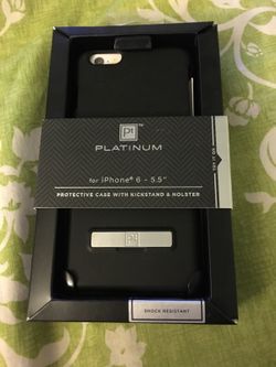 iPhone 6 or 5S Case with kickstand and holster