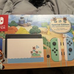 Nintendo Switch Animal, Crossing Edition