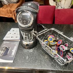 lavazza coffee machine with  extras 