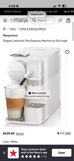 Nespresso Lattissima