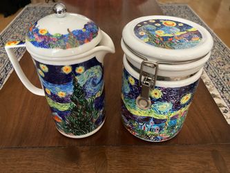 Coffee Set (French Press & Canister)