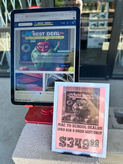 HUGE APPLE SALE iPad Air 5 64GB WiFi Only