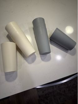 Plastic cups