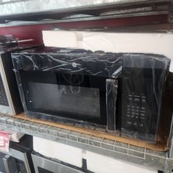 Ge 30 Inch Over The Range Microwave Black 