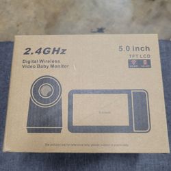 5 Inch Digital Wireless Video Baby Monitor