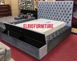 Furniture queen bed