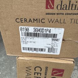 Daltile Arctic White 3x6 Ceramic Tile - 2 Boxes