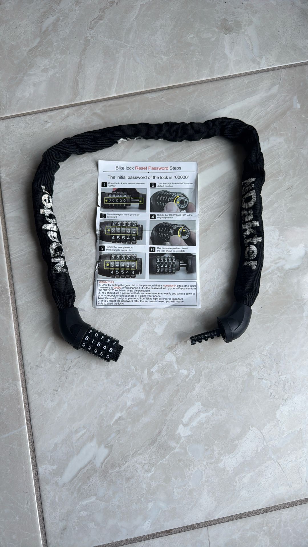 Bike Lock Very good Conditions.