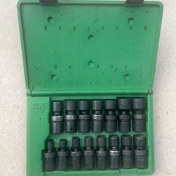 ***SK 15 piece 1/2” Metric Swivel Impact Socket Set***