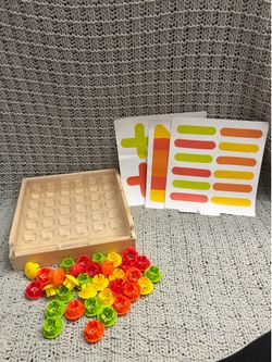 Lovevery mosaic button board