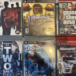 Playstation 3 Video Games (PS3) $10 For Each Game 