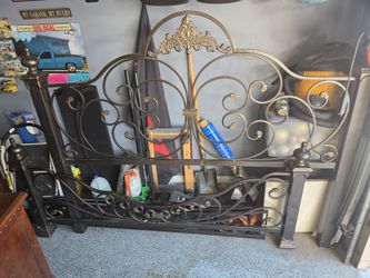 King size bed frame