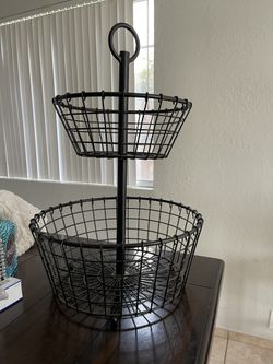 2-tier Baskets $12 
