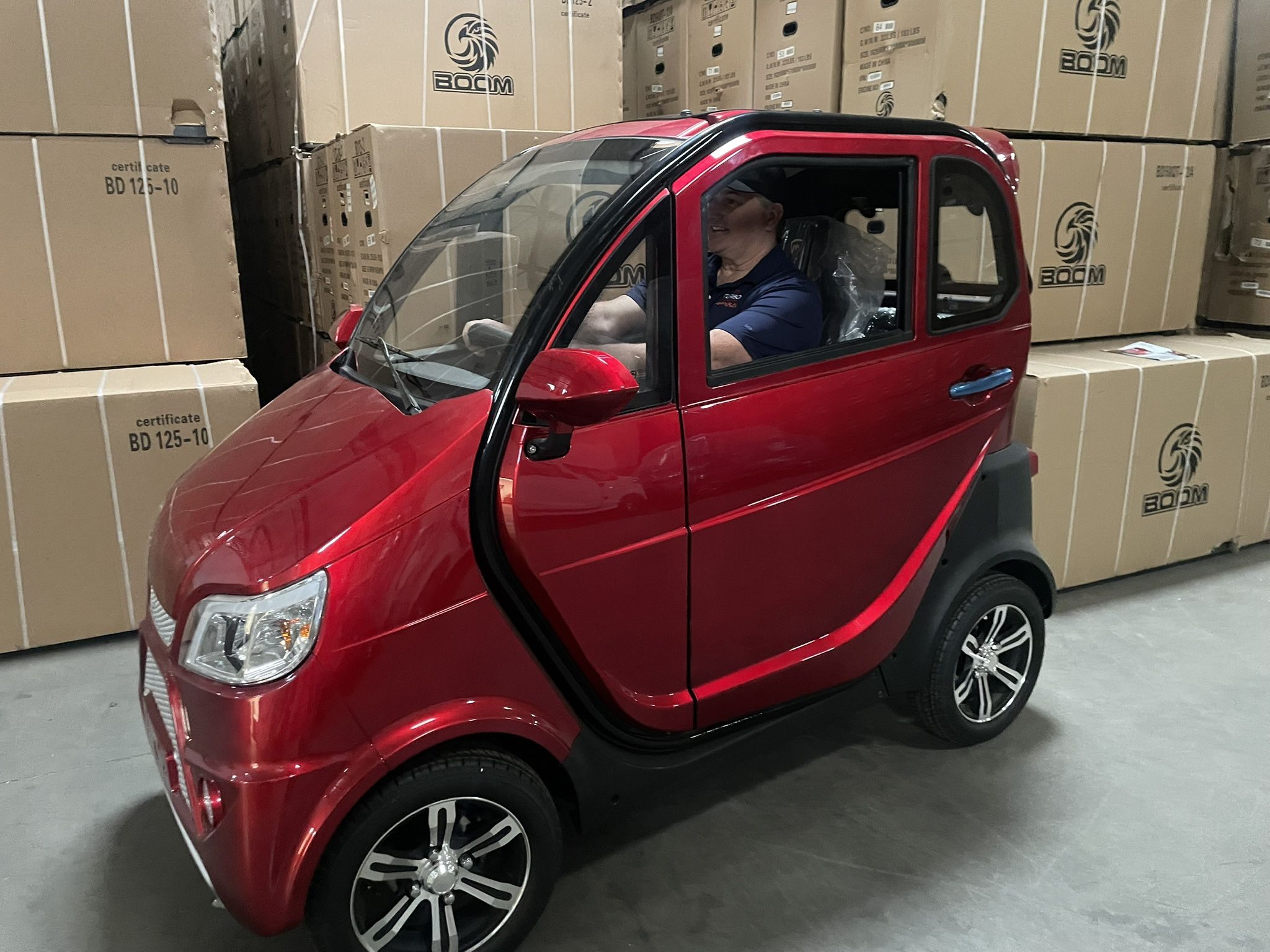 LSV Electric Car 25MPH AC Power Windows USB 2 Year Warranty At Turbopowersports $6,999