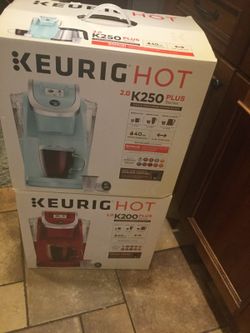 2 brand new Keurig brewer coffee machines