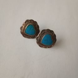 925  Turquoise Earrings 
