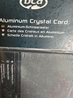 BCA Aluminum Crystal Card Snow Study Tool