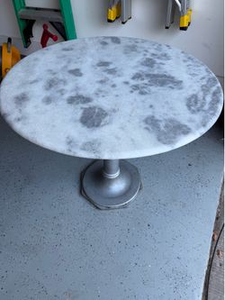 High fashion home round marble table