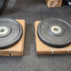 NEW Bumper Plates 25s and 35s 