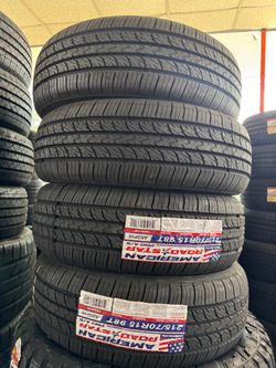 📲✅215/70/15 vendo set de llantas nuevas América