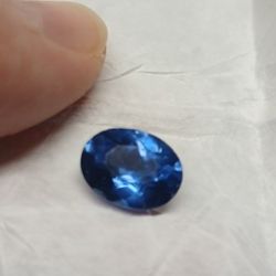10.62 Tanzanite Oval Cut Multicolor Oval Cut Loose Gemstone GGL CERTIFIED 