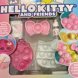 Hello Kitty Press and Pop Soap